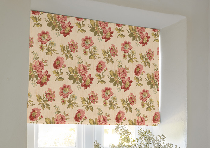 Shabby Chic by Rachel Ashwell Eloise, Vintage Pink - Twist&Fit Roman Blind - Image 5